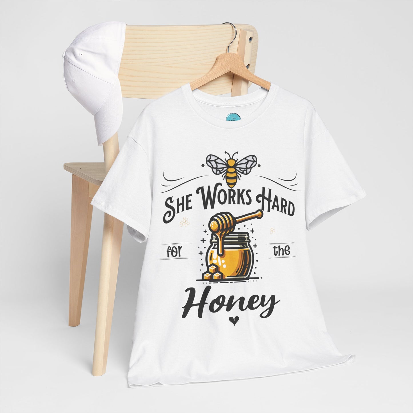 She works hard for the Honey - Bee Tee