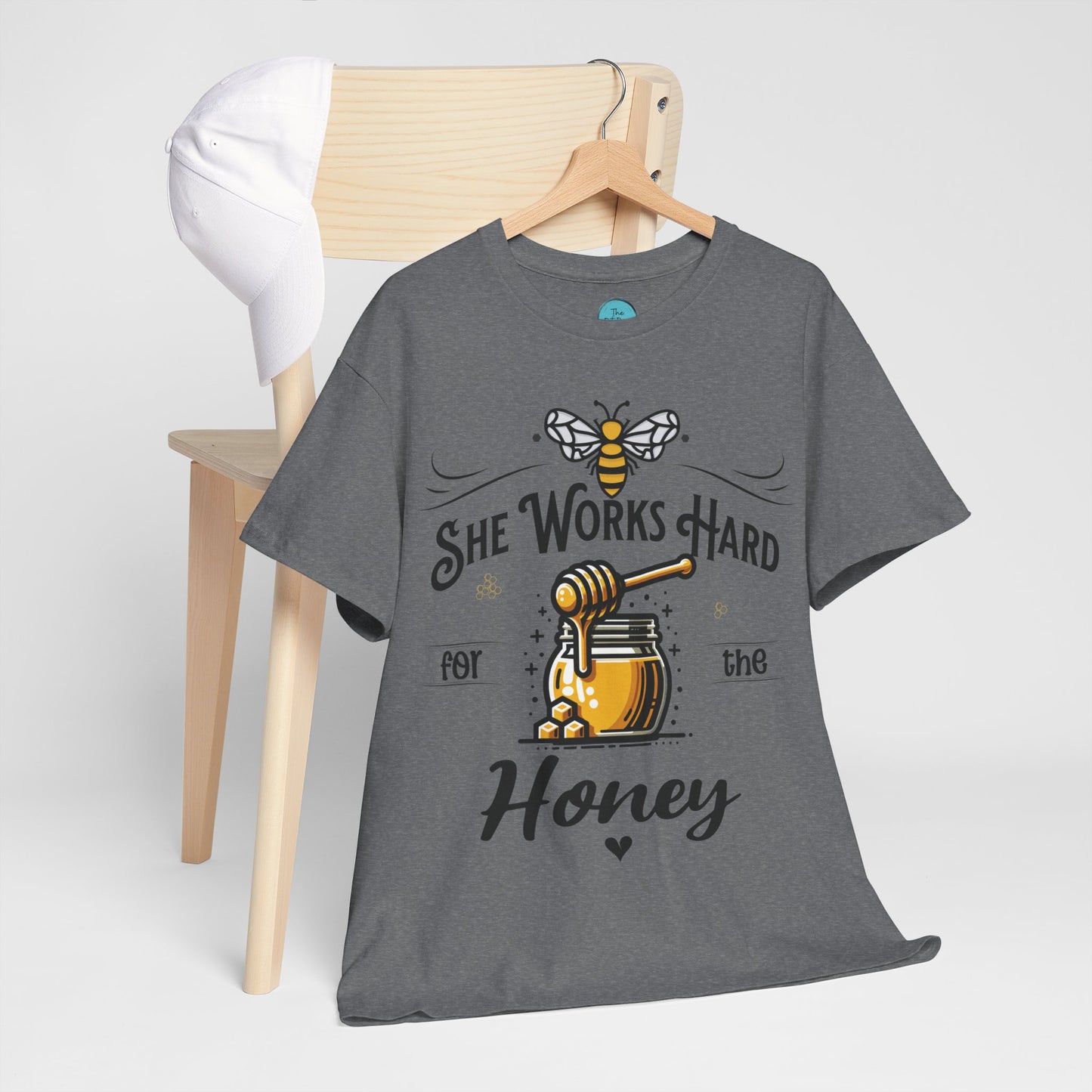 She works hard for the Honey - Bee Tee