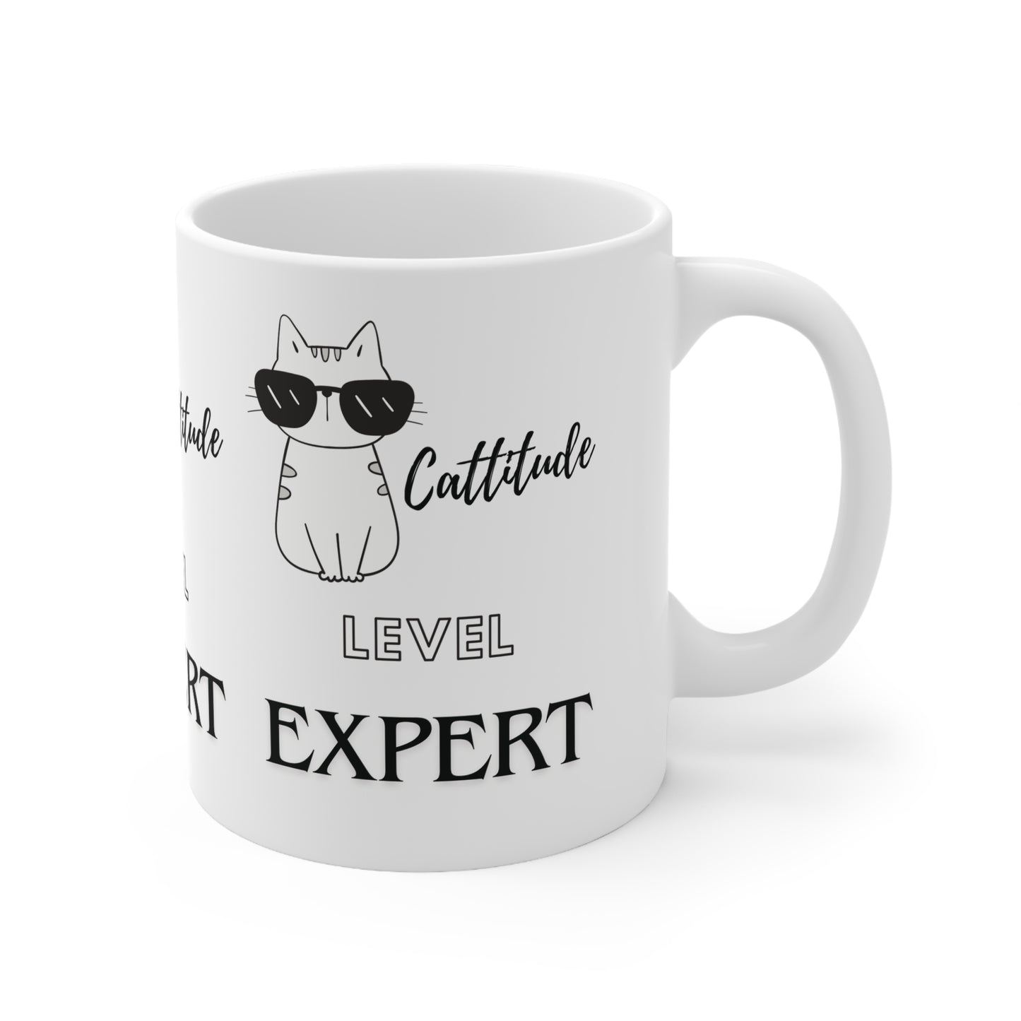 Cattitude Level Expert - Mug 11Oz