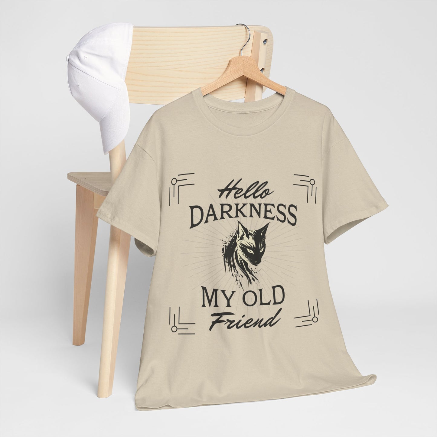 Hello Darkness Cat Tee
