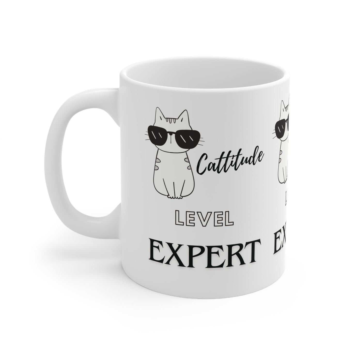 Cattitude Level Expert - Mug 11Oz