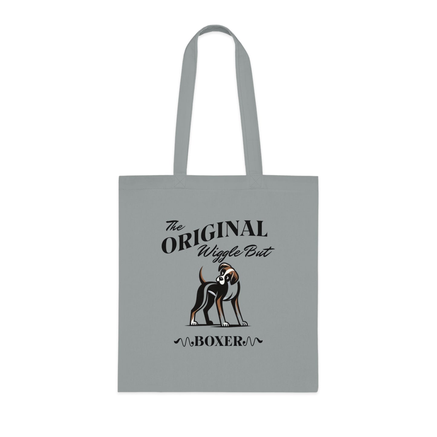 Boxer Dog Tote Bag - The Original Wiggle Butt, Cute Dog Lovers Gift, Pet Owner Accessory, Eco-Friendly Shopping Bag, Dog Mom Tote