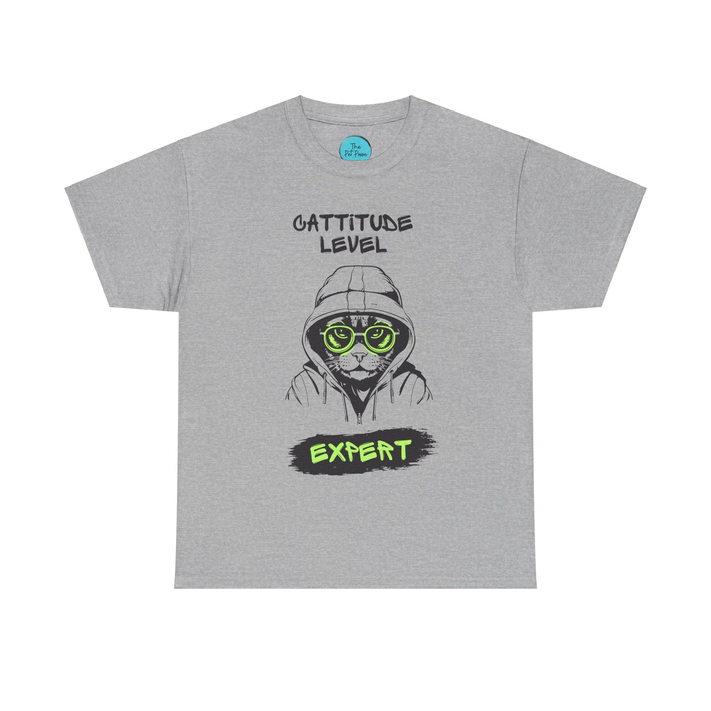 Cattitude Master of Cool - Cat Meme T-Shirt