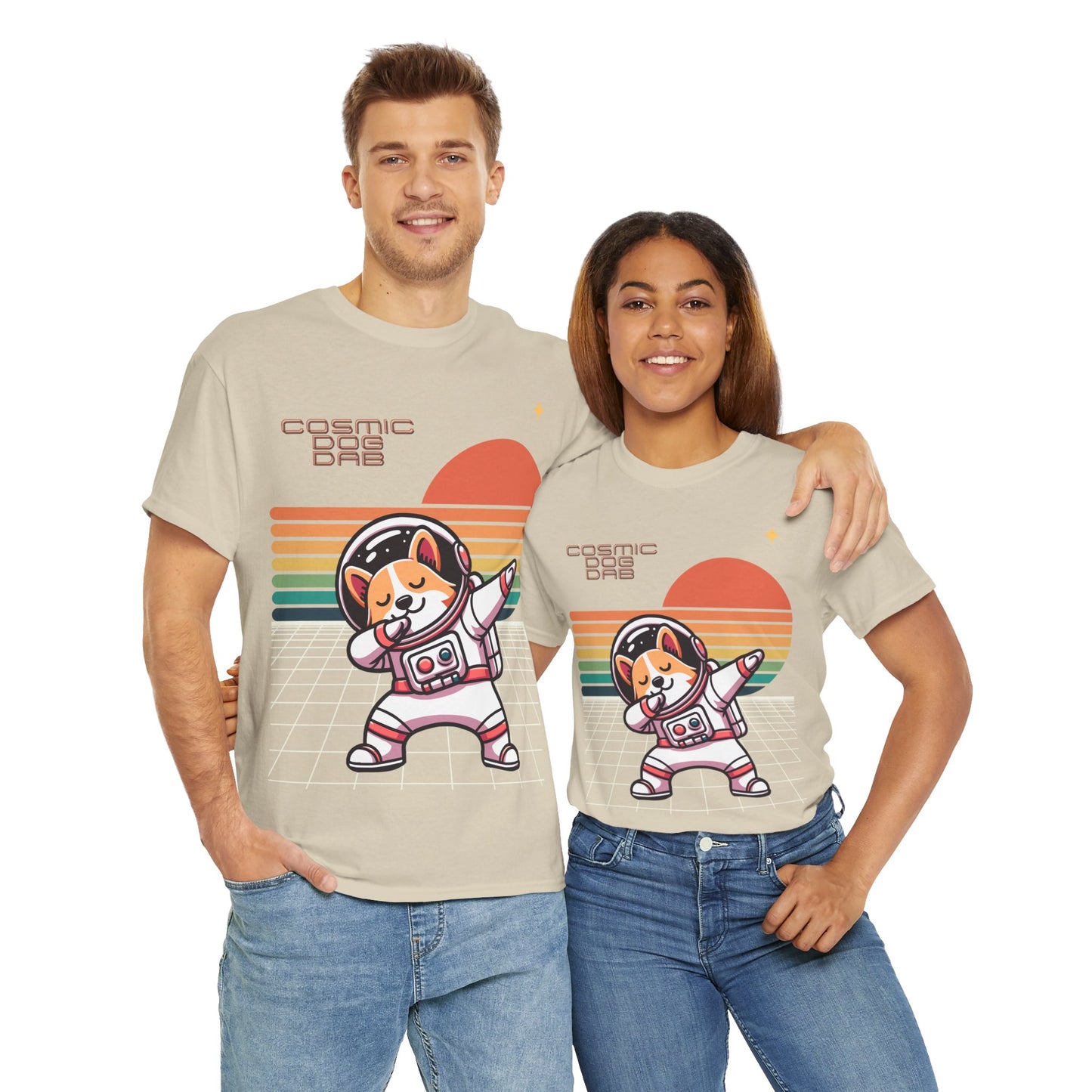 Dabbing Cosmo Pup Tee
