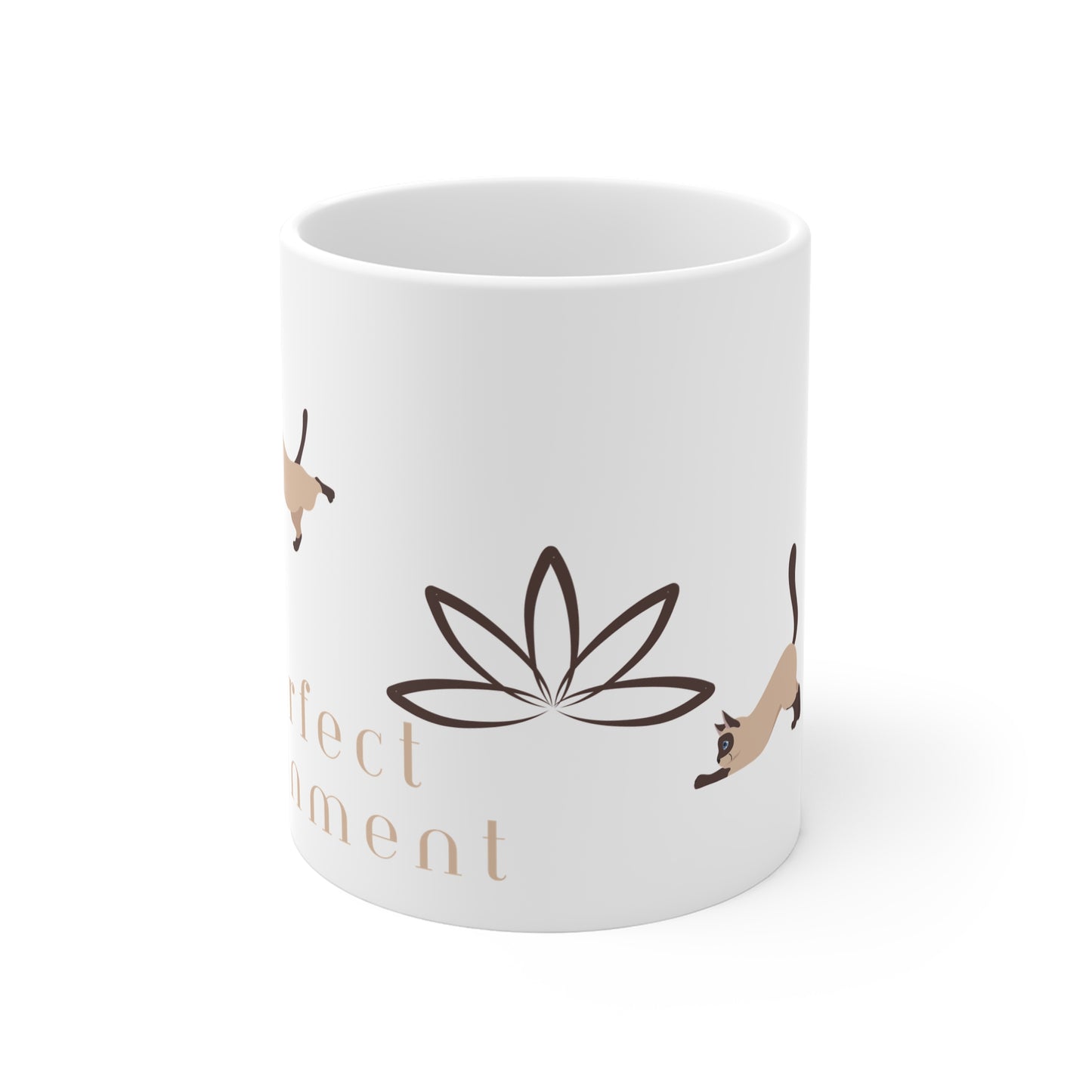 Purrfect Alignment - 11oz White Mug