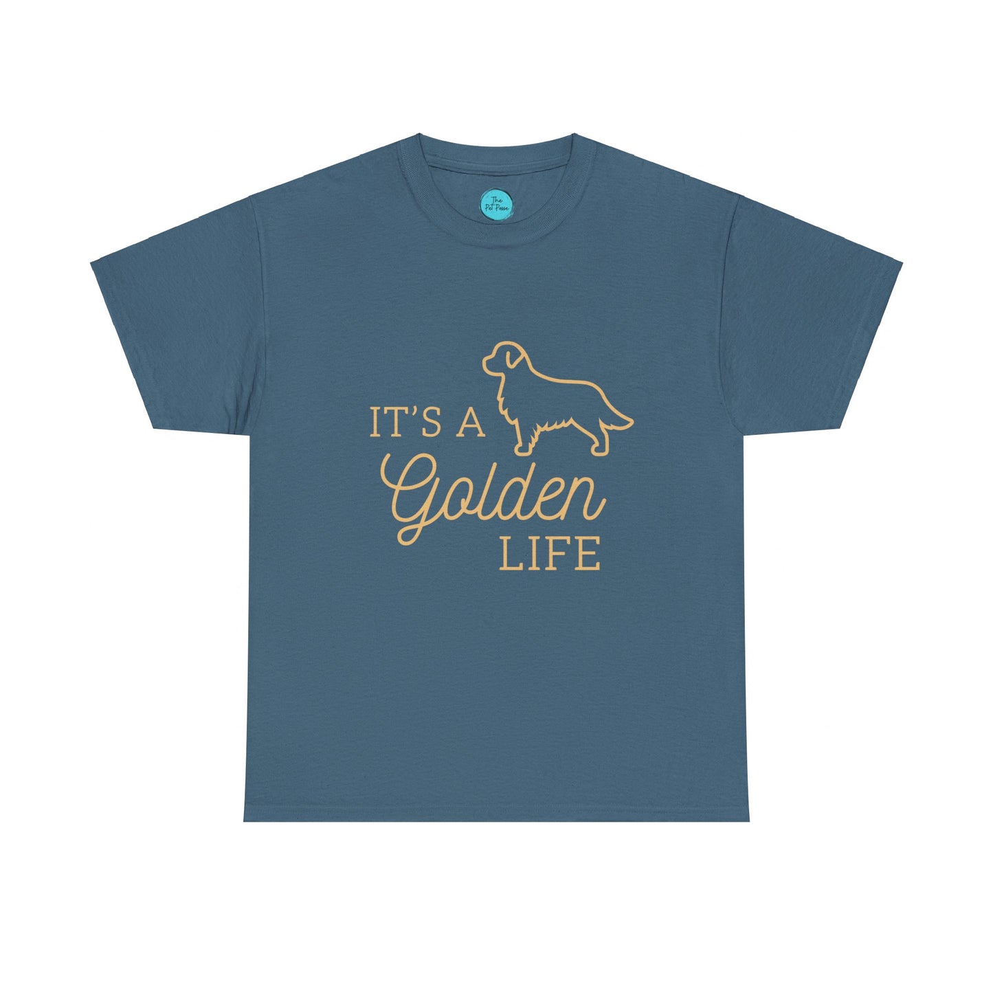 Its a Golden Life, Woman's T'shirt for a Golden Retriever