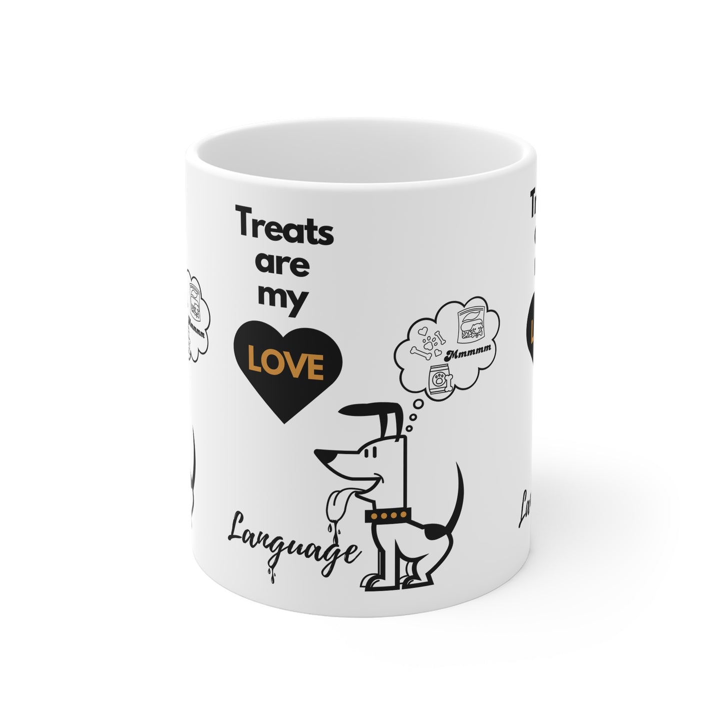 Treats -11oz White Mug