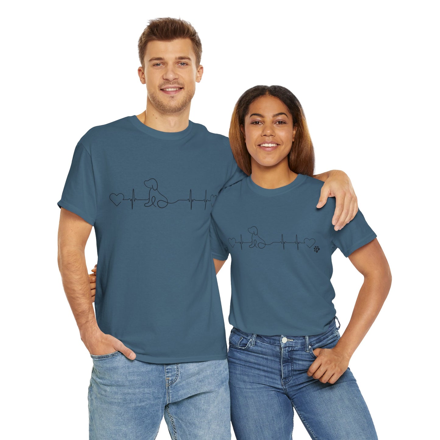 Heart Line - Dog Tee