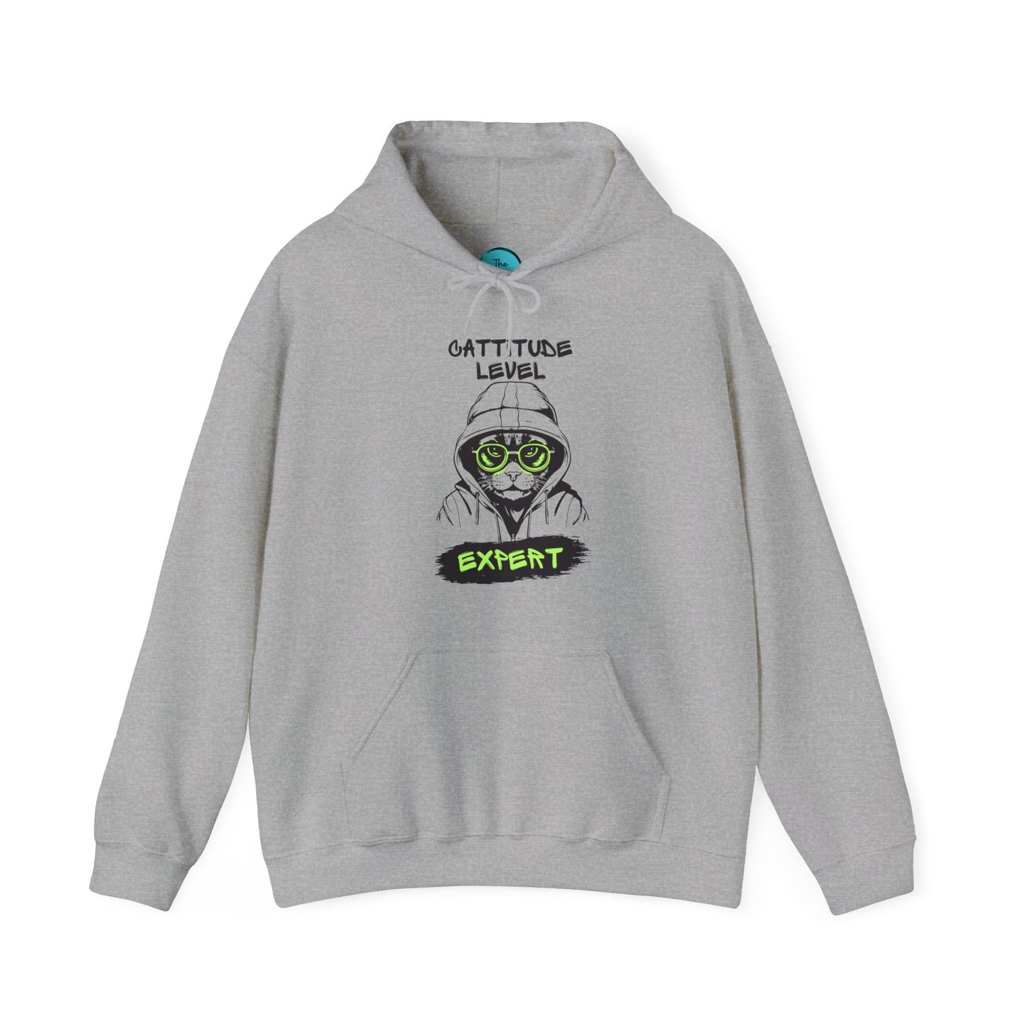 Cattitude Master Of Cool Cat Hoodie