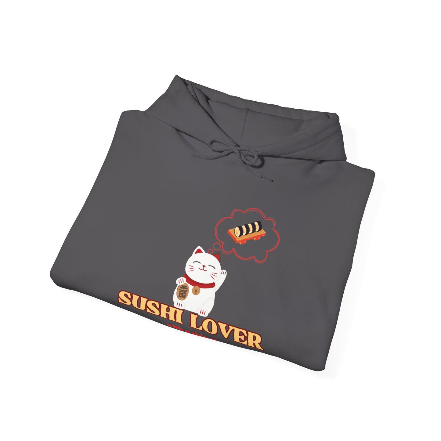 Sushi Dream - Cat- Hooded Sweatshirt