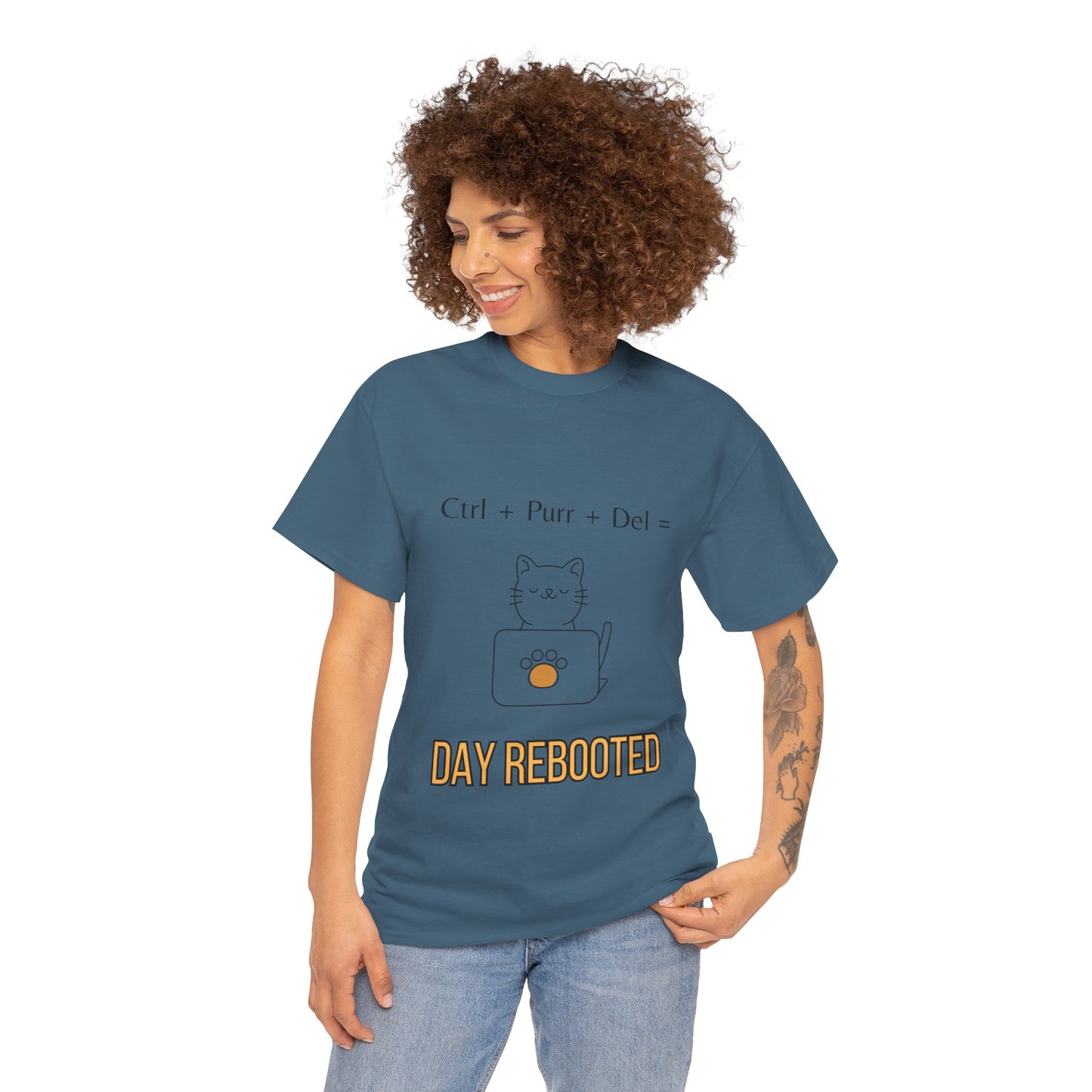 Ctrl+Purr+Del - Cat Meme T-Shirt
