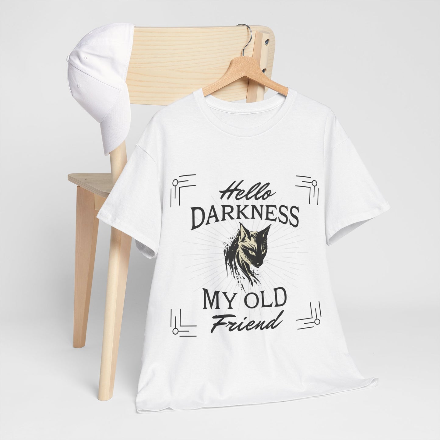 Hello Darkness Cat Tee