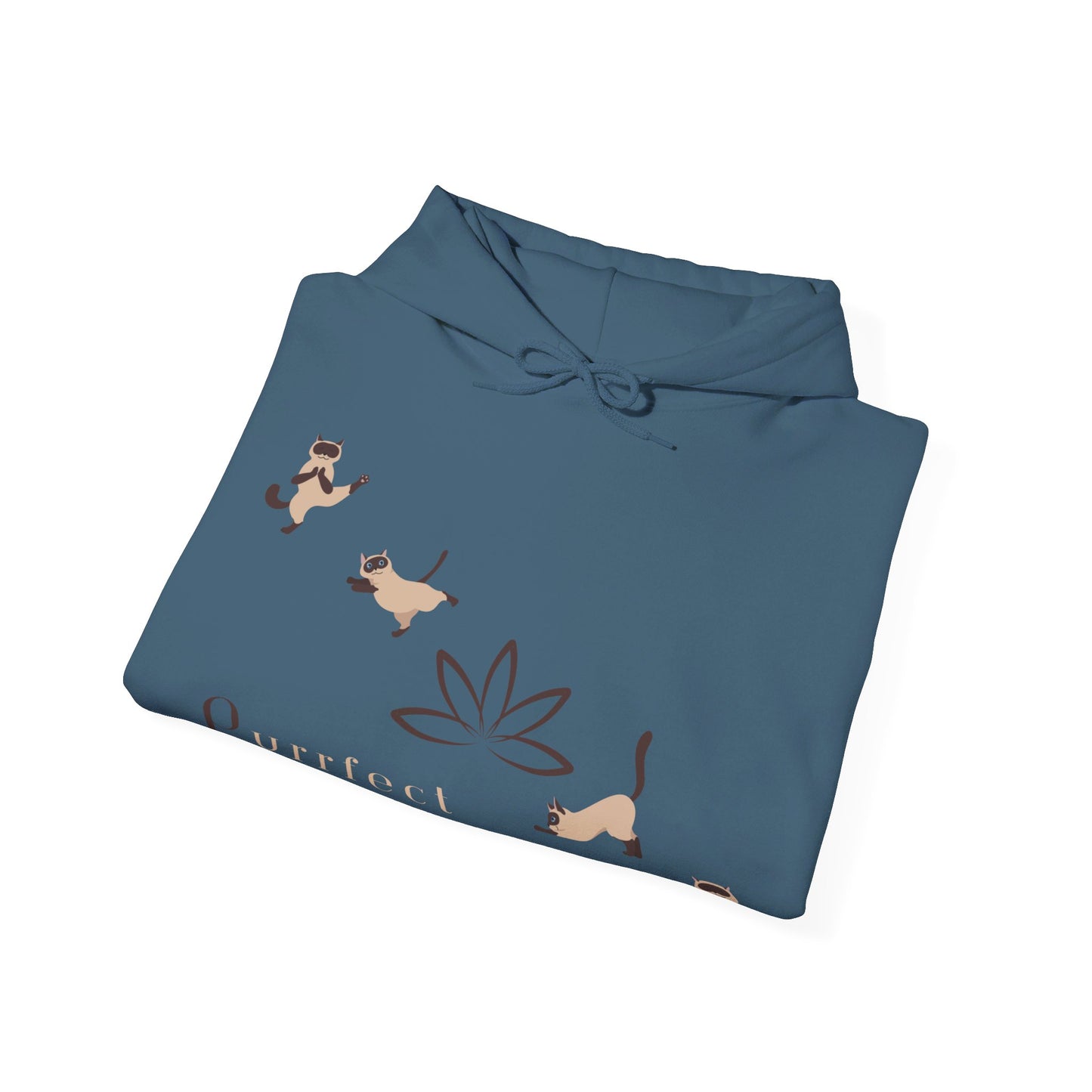 Purrfect Alignment - Cat Hoodie