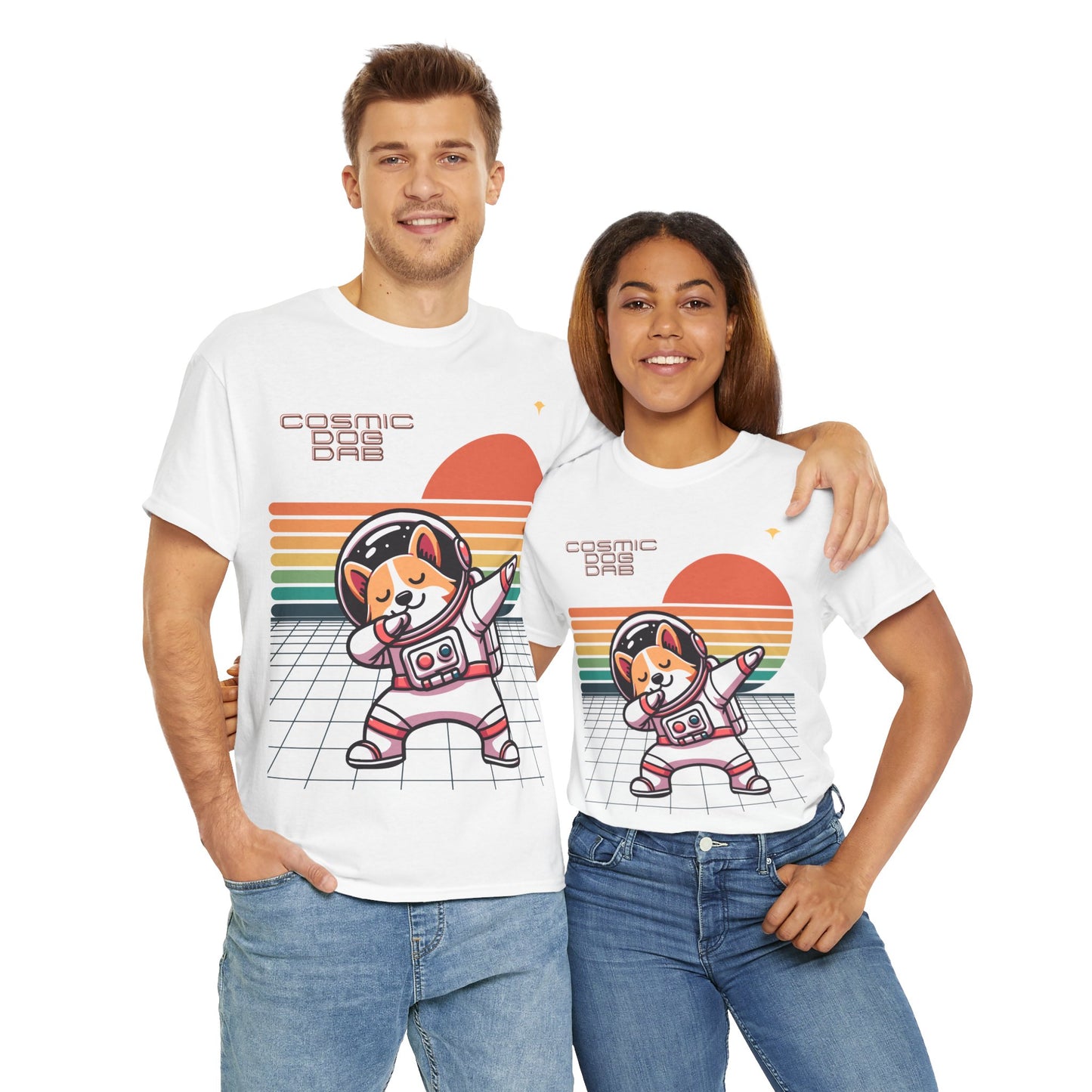 Dabbing Cosmo Pup Tee