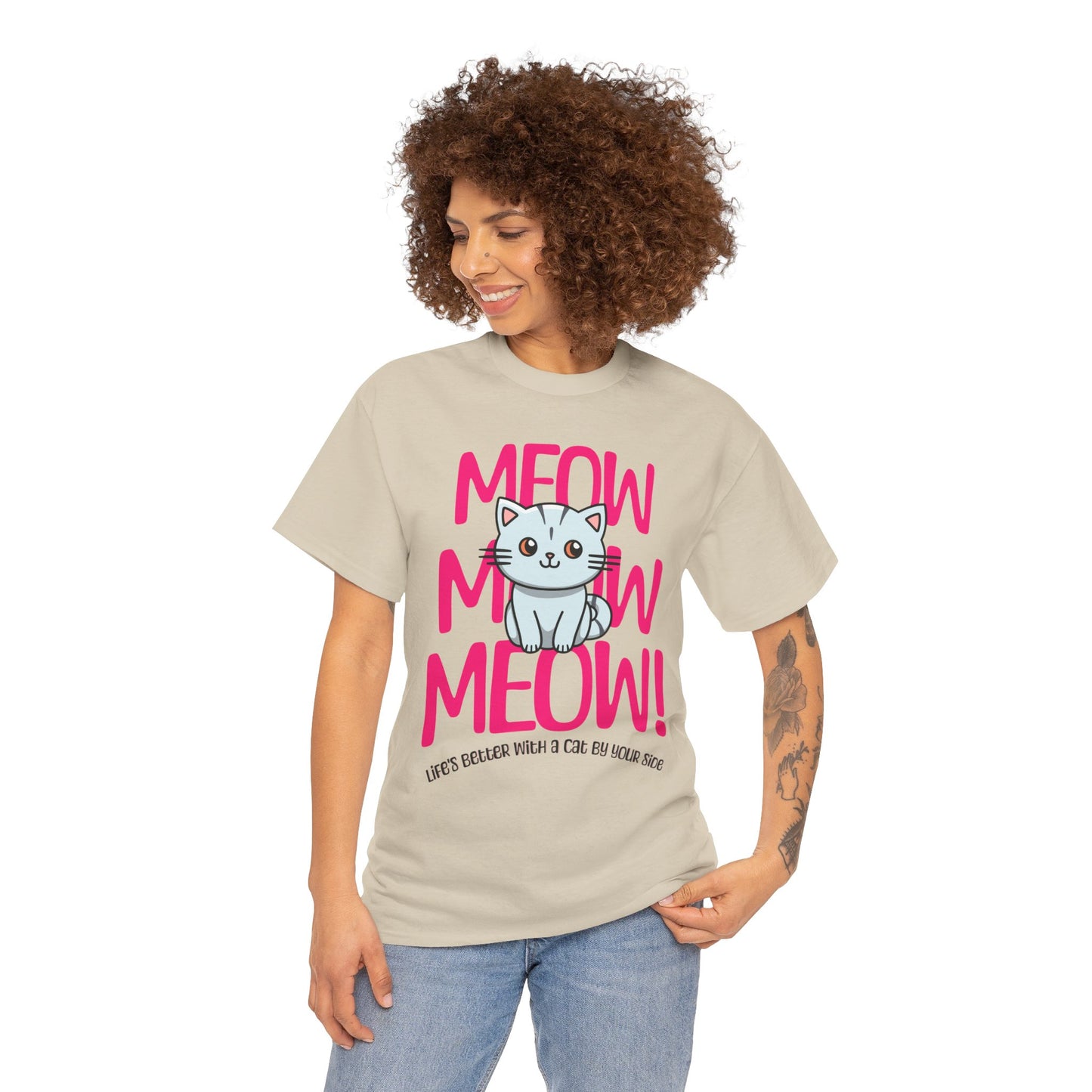 Meow Cat Tee