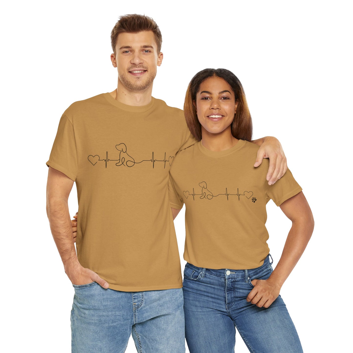 Heart Line - Dog Tee