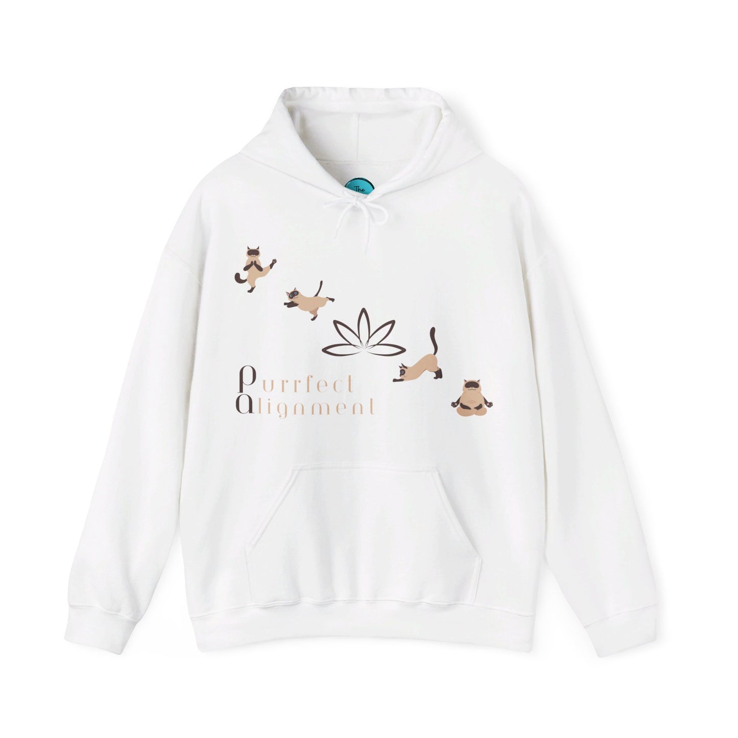 Purrfect Alignment - Cat Hoodie