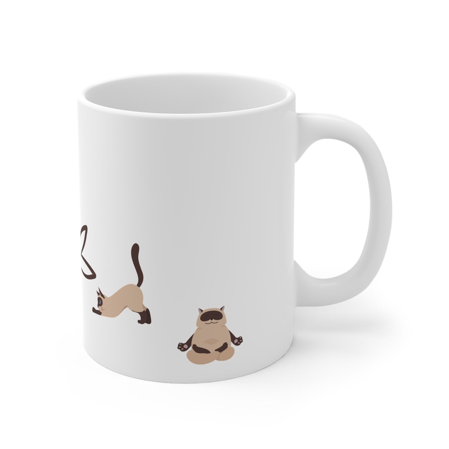 Purrfect Alignment - 11oz White Mug
