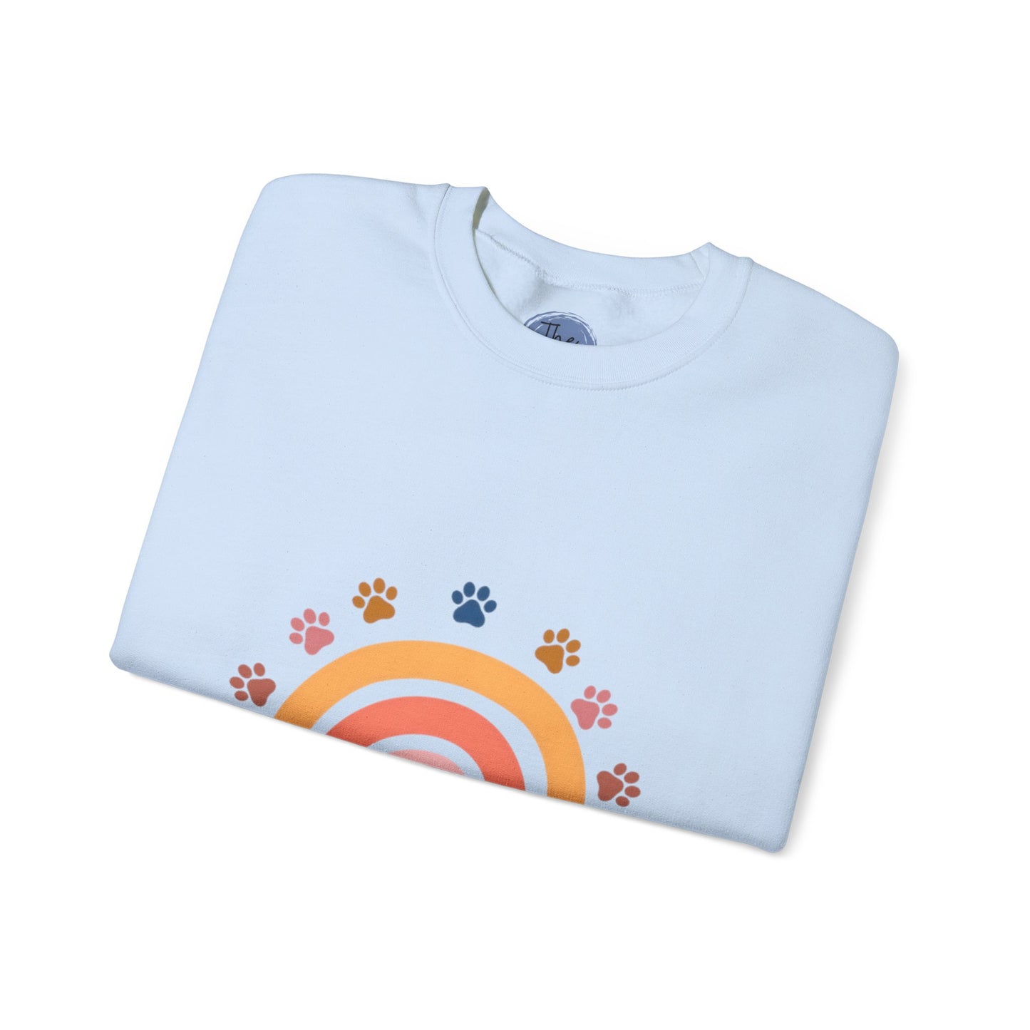 Rainbow Retro Dog Mum Sweatshirt | Cozy Gift for Pet Owners, Animal Lovers, Birthday, Mother’s Day, Everyday Wear