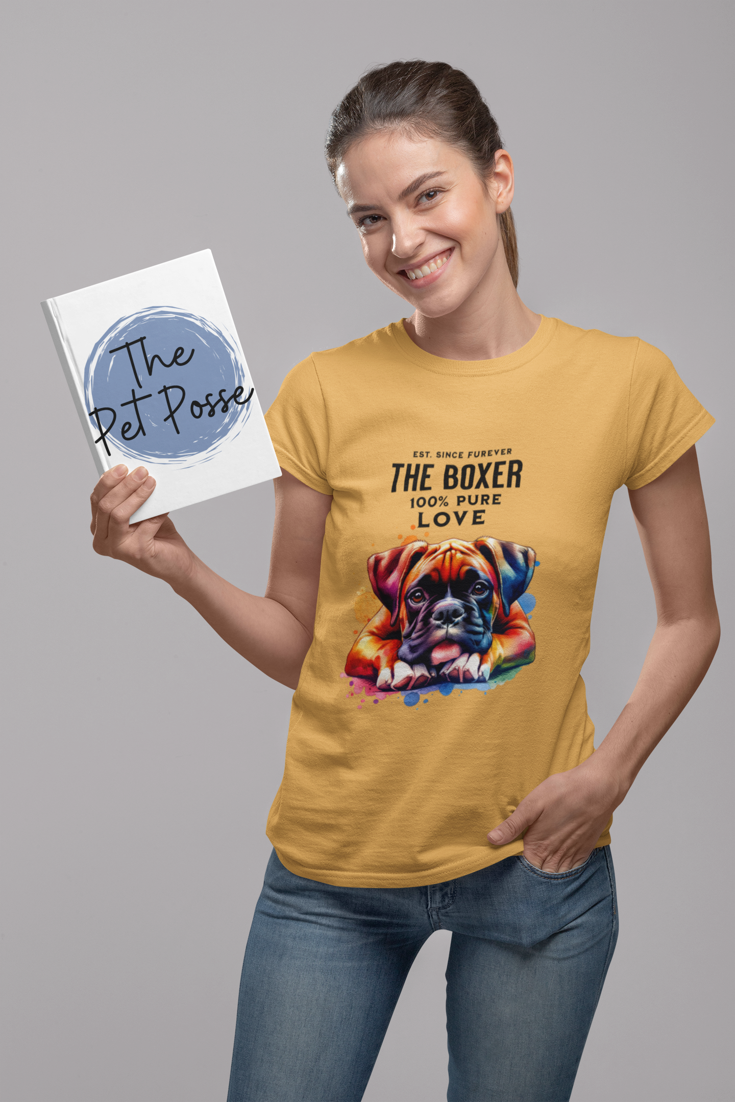 100% Love -Boxer Tee