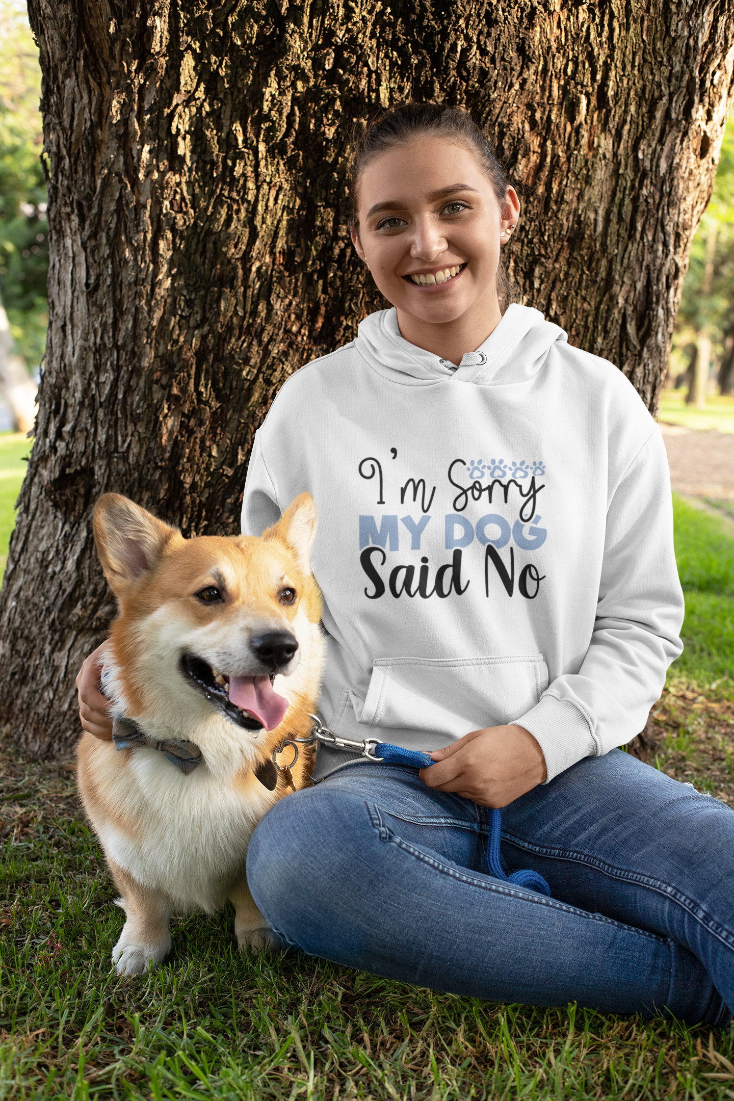Dog Lovers Sweatshirt | Funny Pet Hoodie | I'm Sorry My Dog Said No | Gift for Dog Owners | Cozy Unisex Hoodie