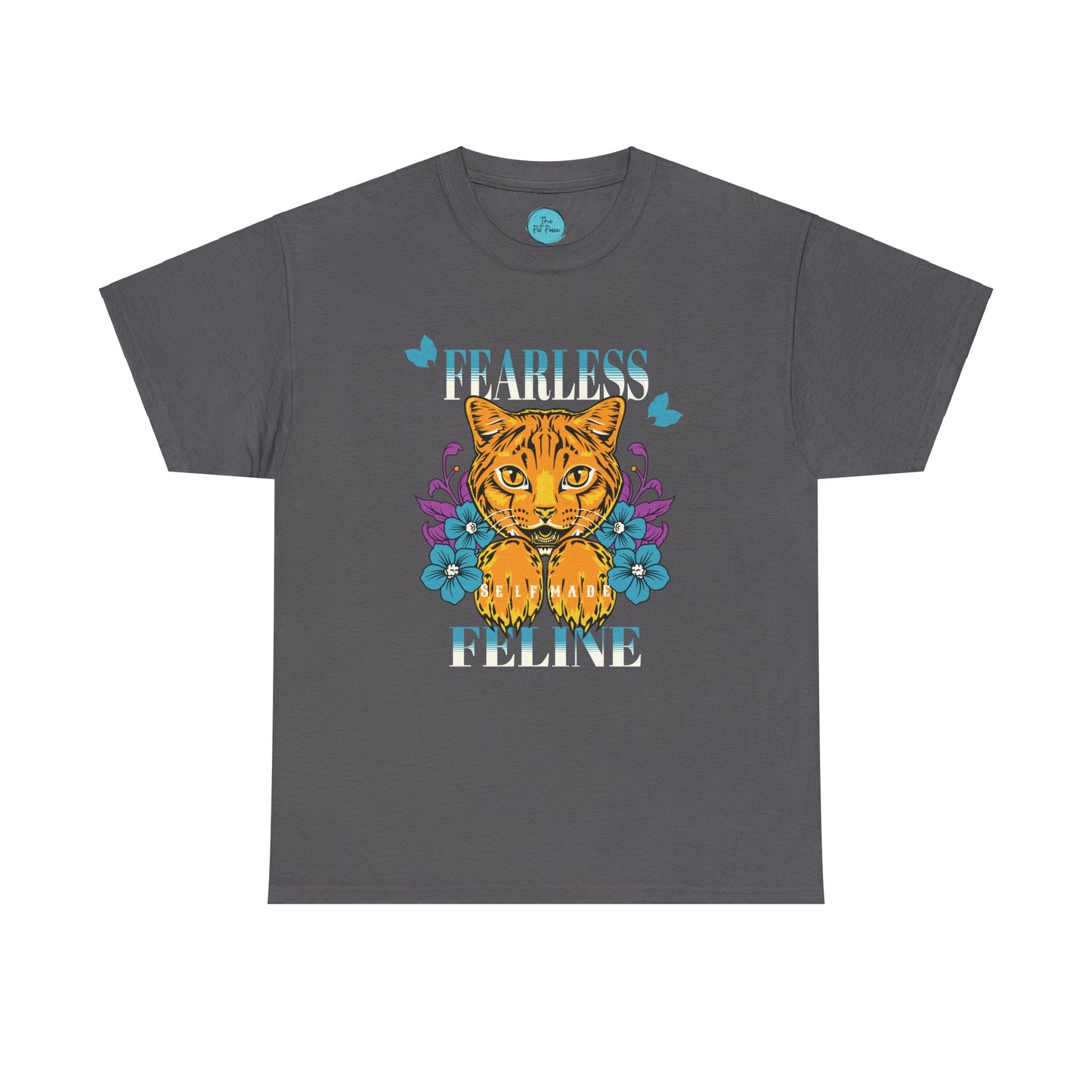 Fearless Feline Meme Cat Tee