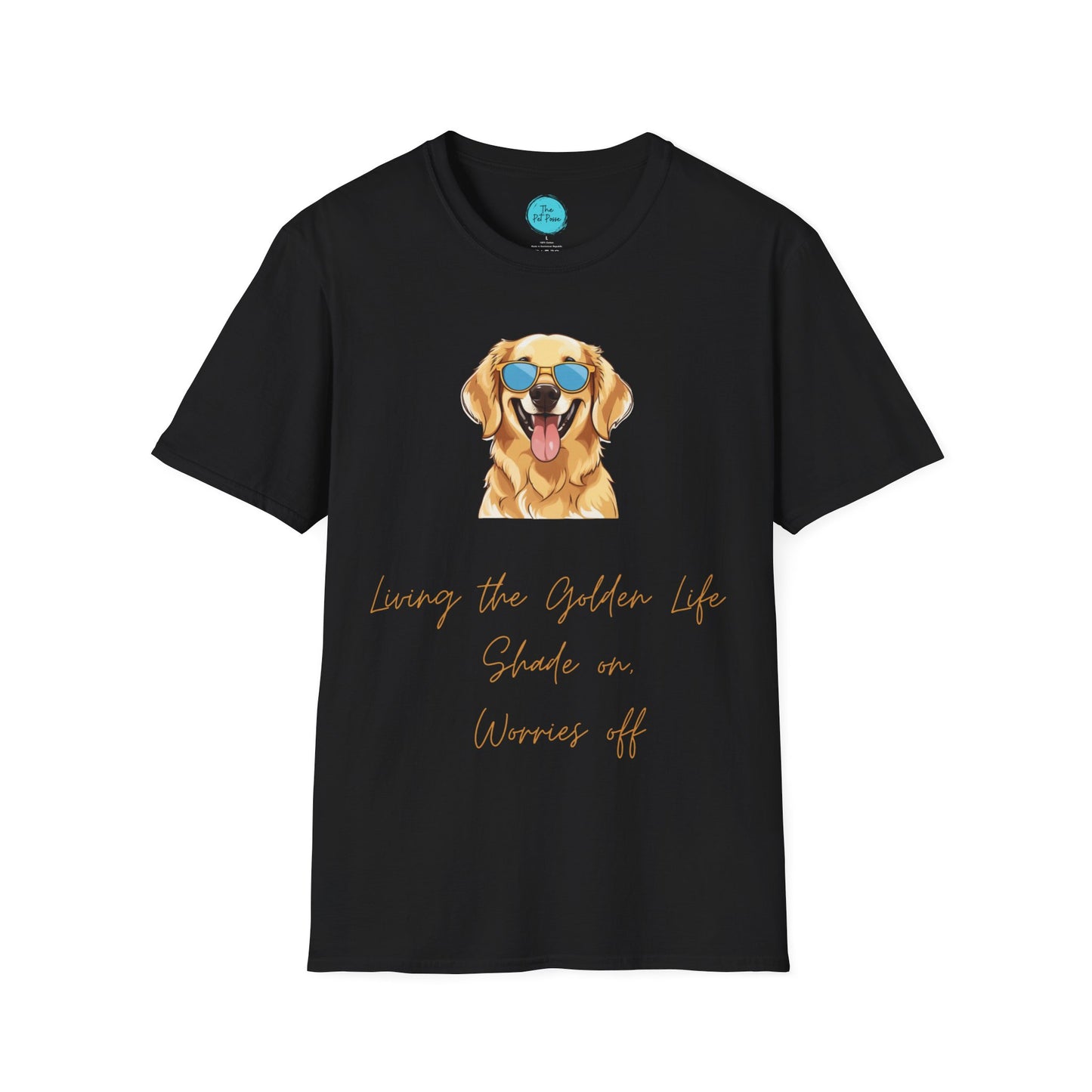 Golden Retriever - No Worries - Unisex T'Shirt