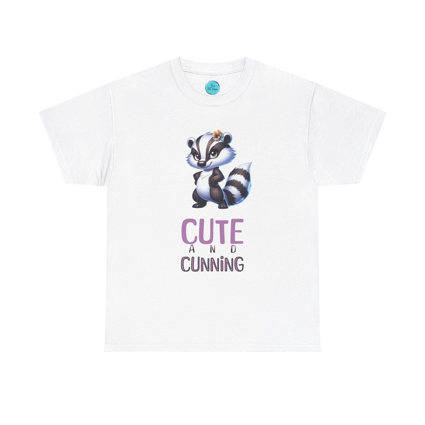 Cute and Cunning Badger Tee