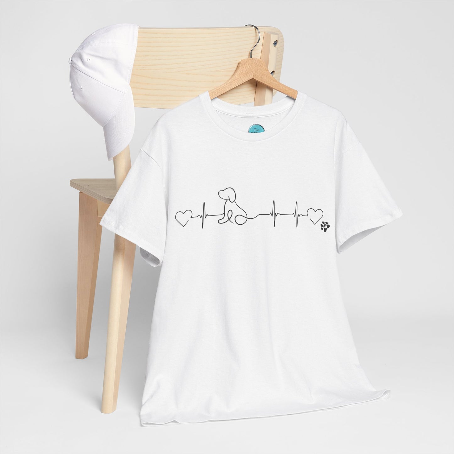 Heart Line - Dog Tee
