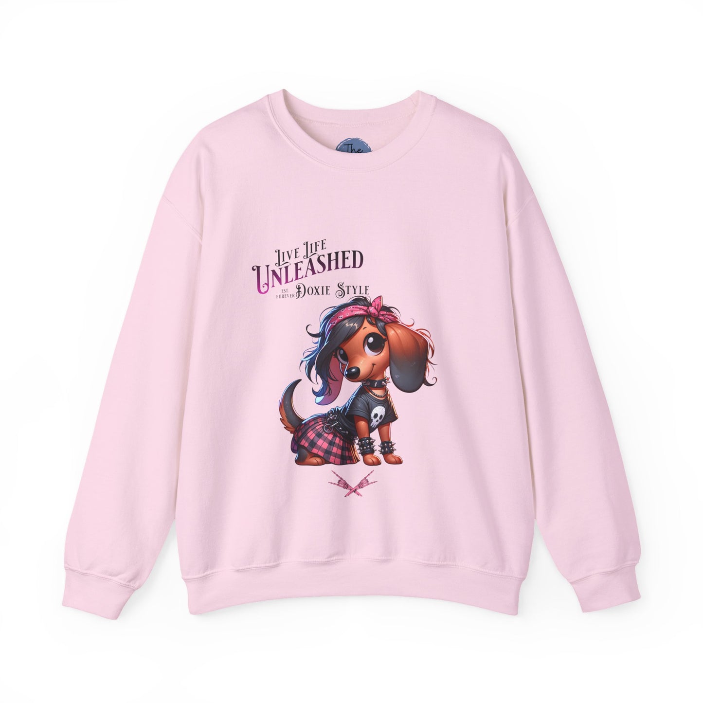 Doxie Style - Unisex Heavy Blend™ Crewneck Sweatshirt