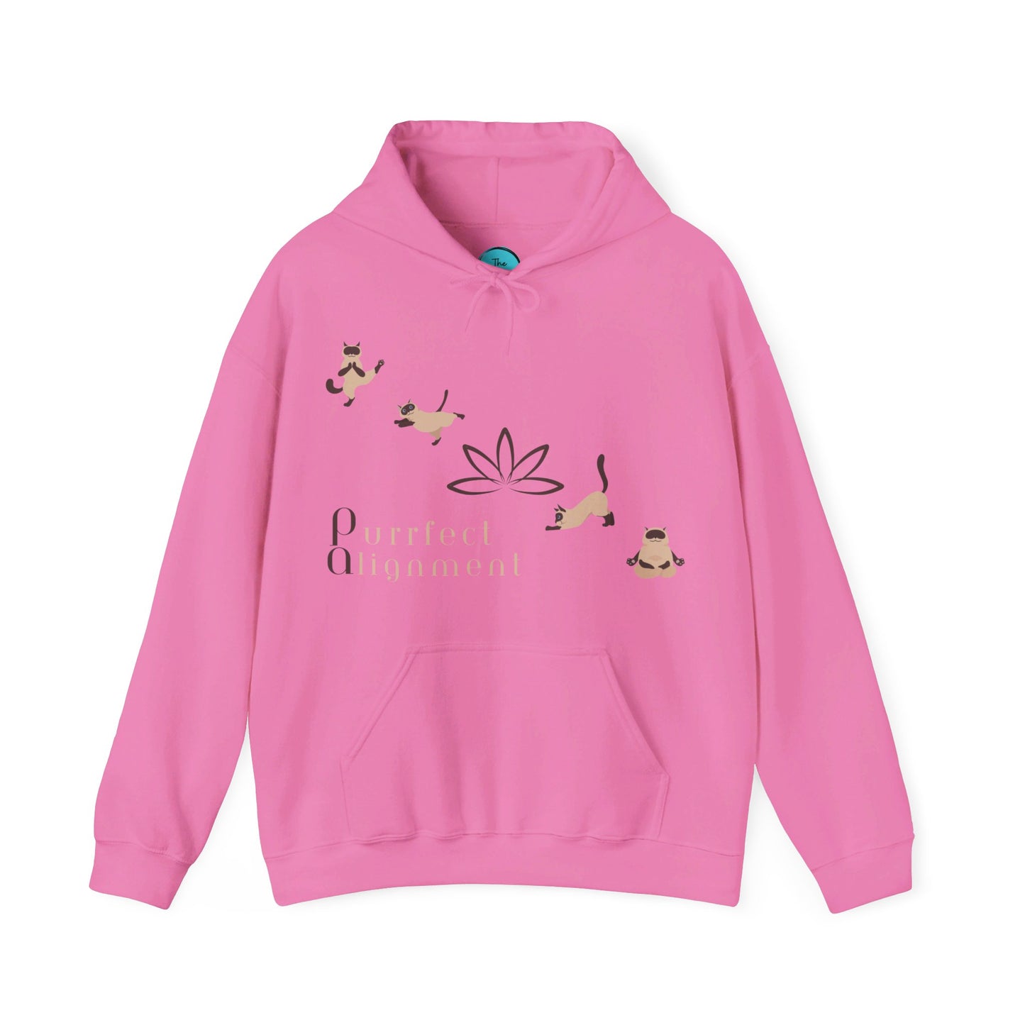 Purrfect Alignment - Cat Hoodie