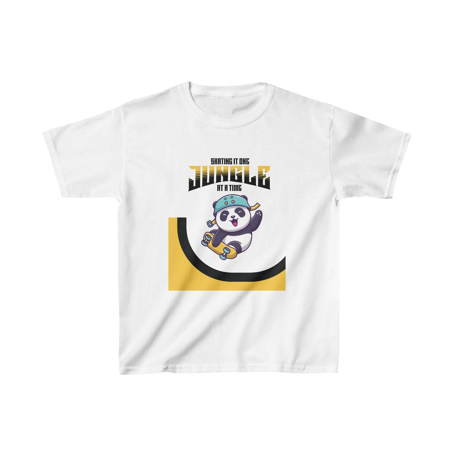 Skating it one jungle at a Time - Kids Tee