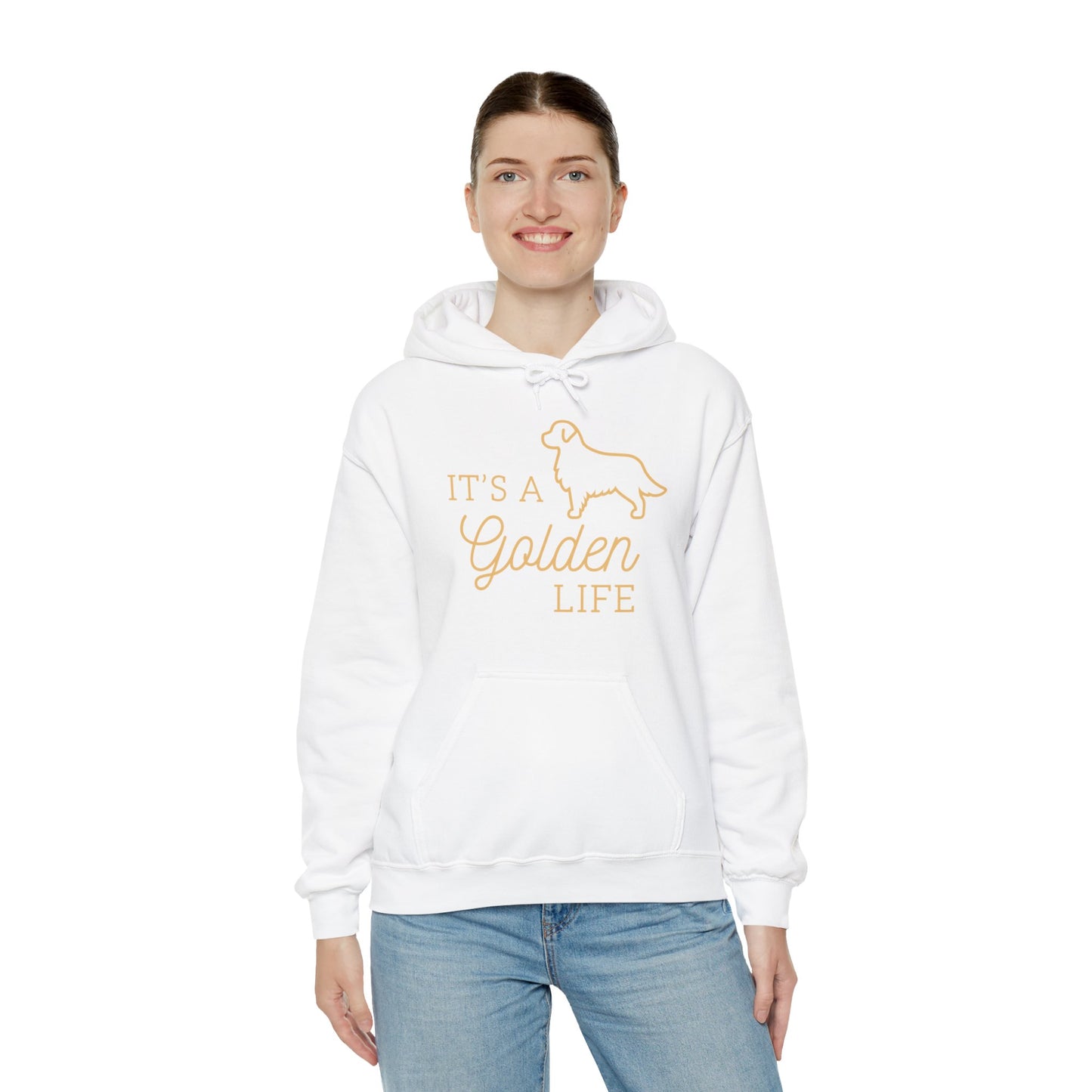 It's a Golden Life - Golden Retriever Unisex Hoodie