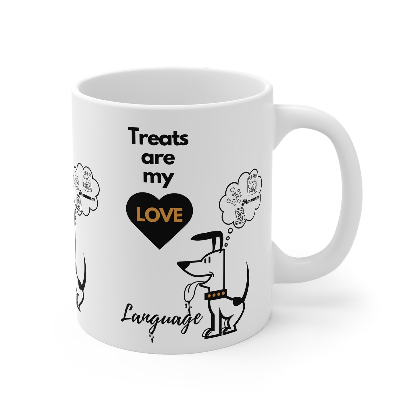 Treats -11oz White Mug