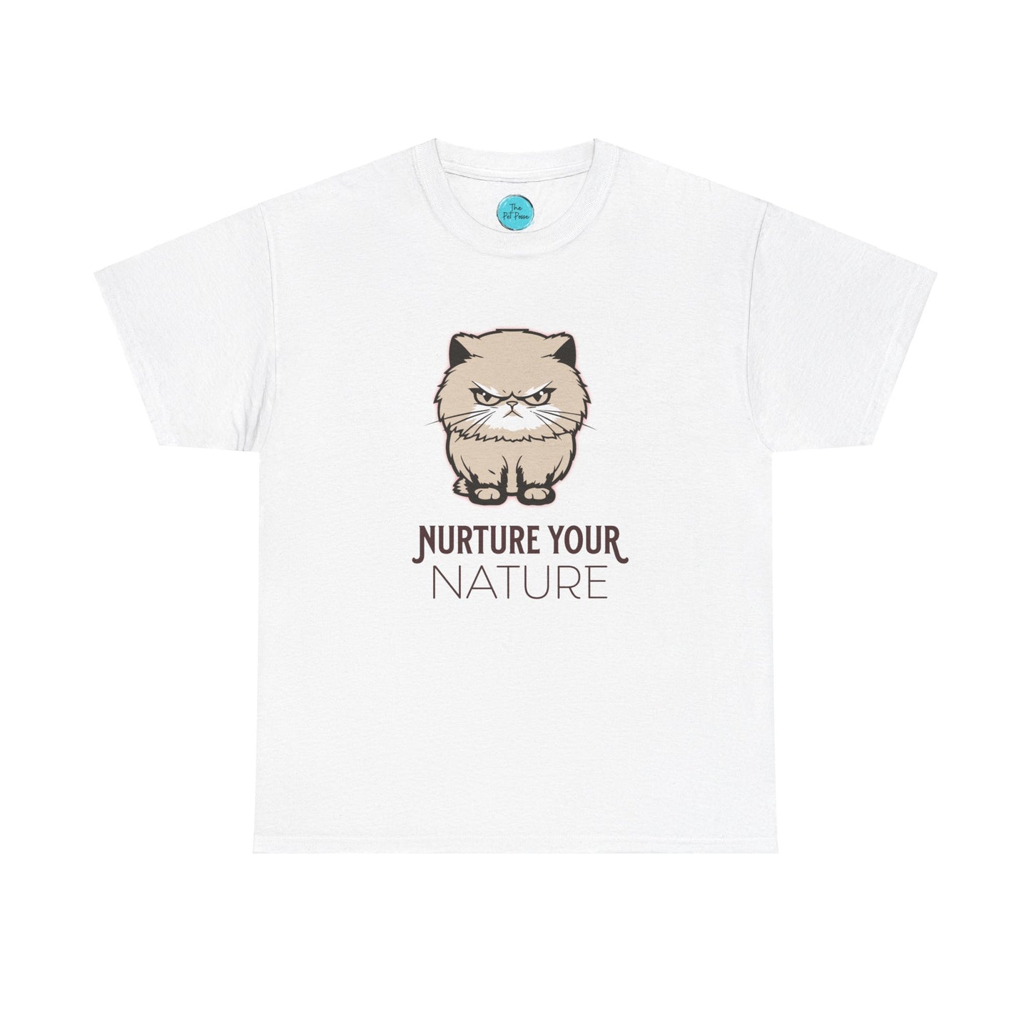 Nurture your Nature - Grumpy Cat Meme Tee