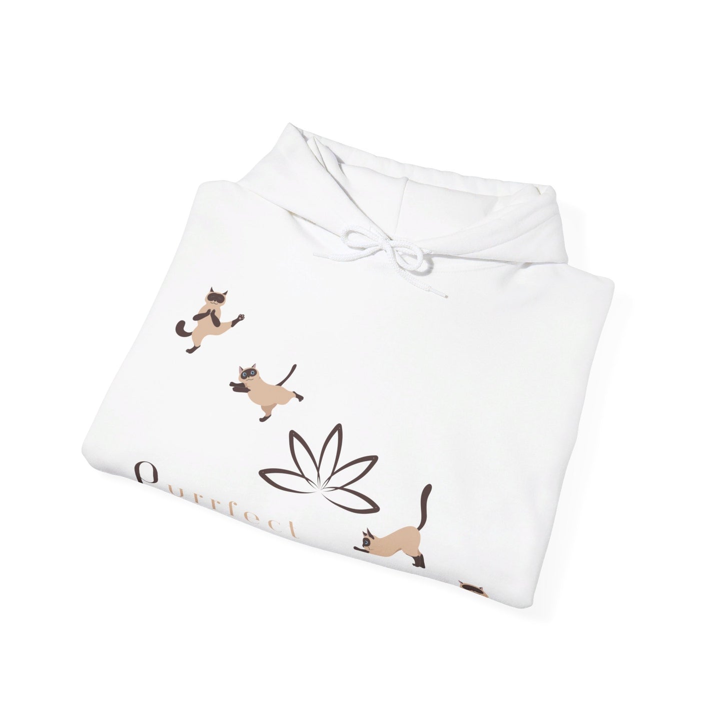 Purrfect Alignment - Cat Hoodie