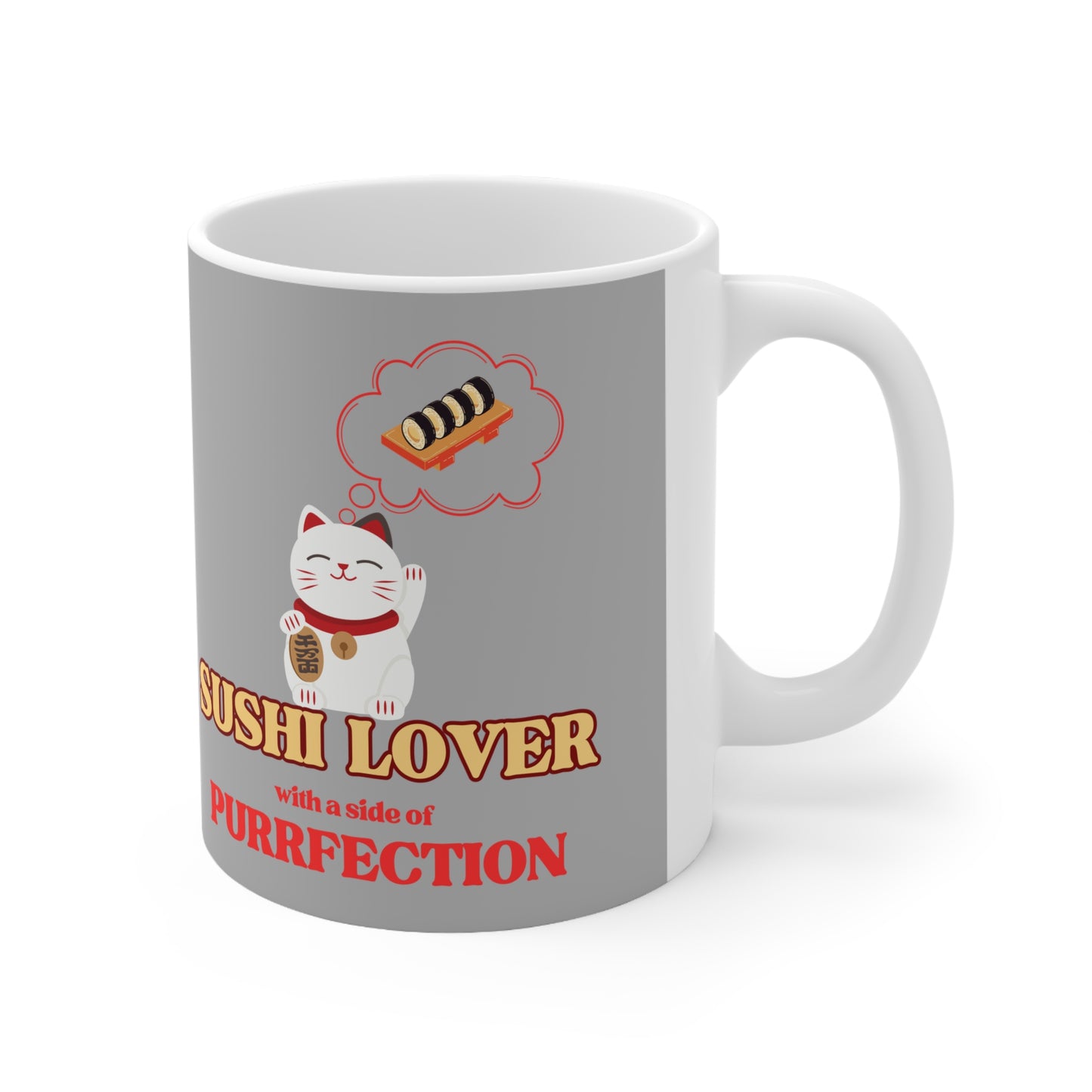 Sushi Dreams - Cat - Mug 11oz.