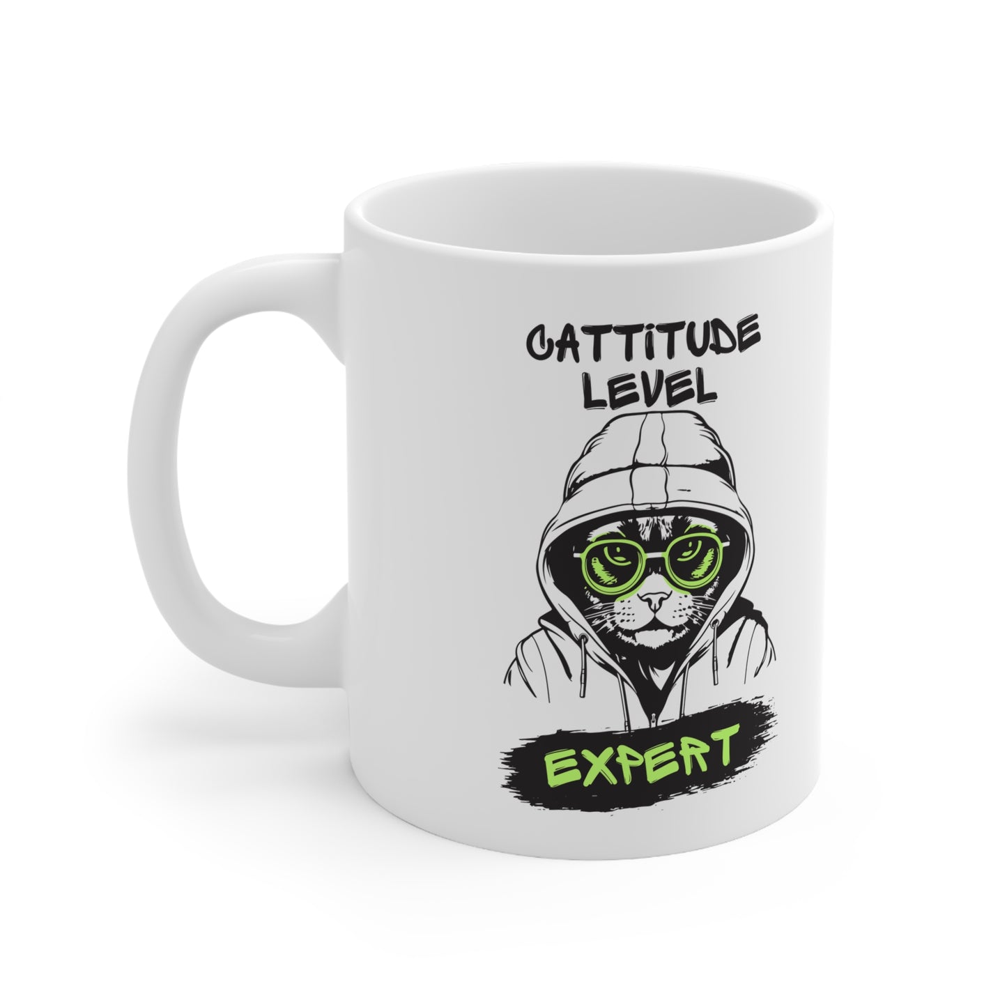 Cattitude Master of Cool Mug - 11oz.