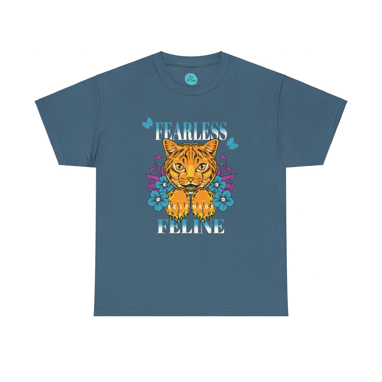 Fearless Feline Meme Cat Tee