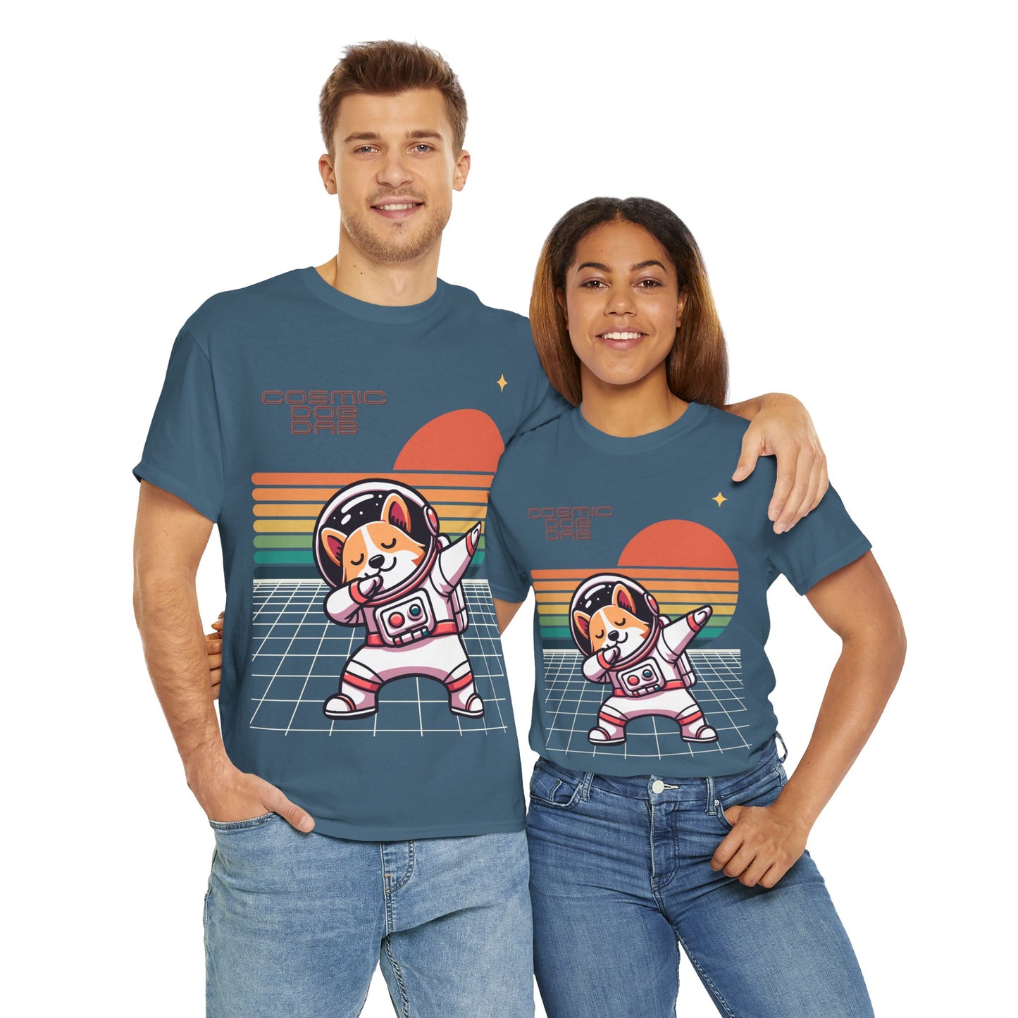 Dabbing Cosmo Pup Tee