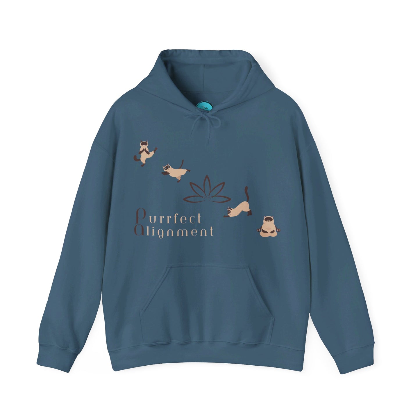 Purrfect Alignment - Cat Hoodie