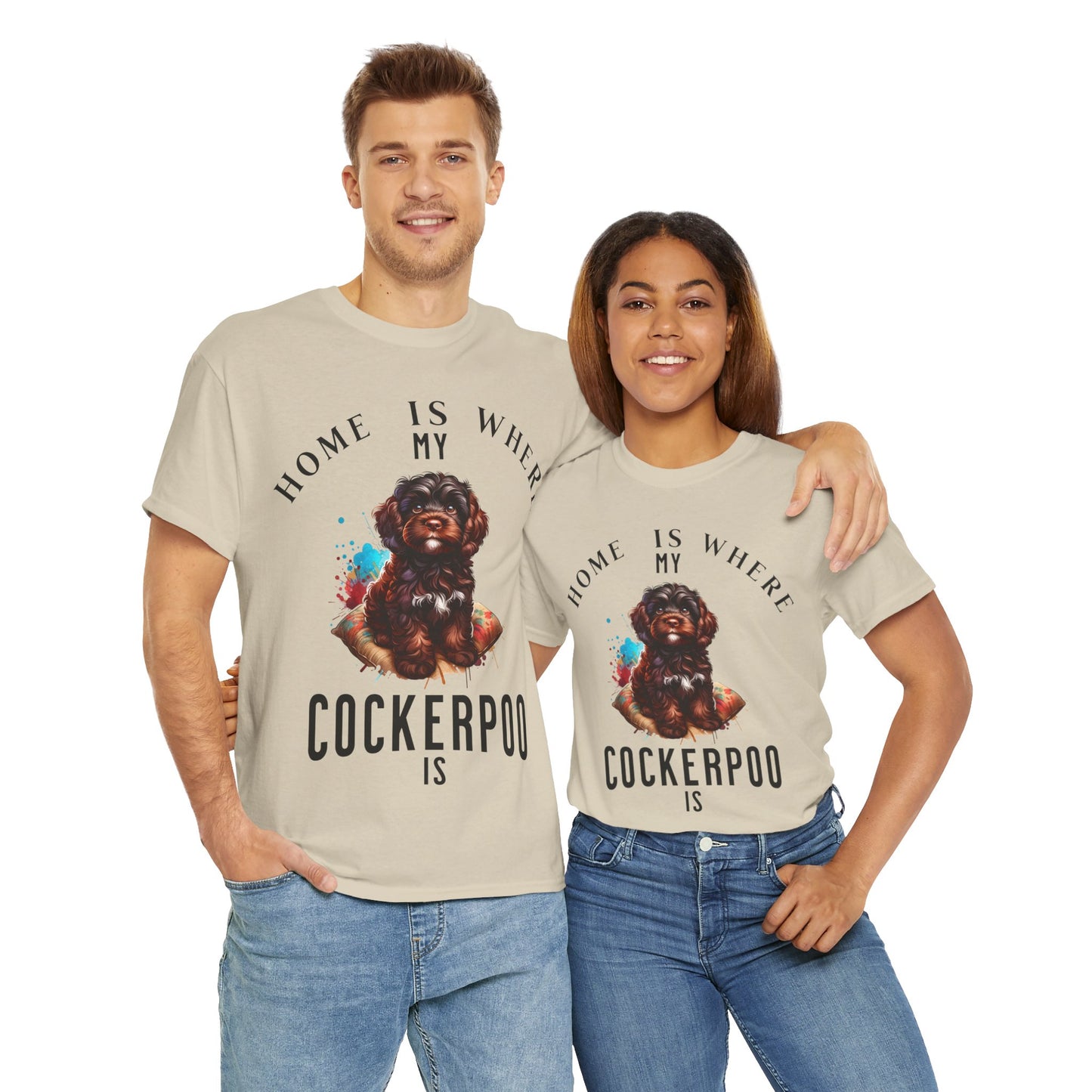 Home is where my Cockerpoo is - Tee