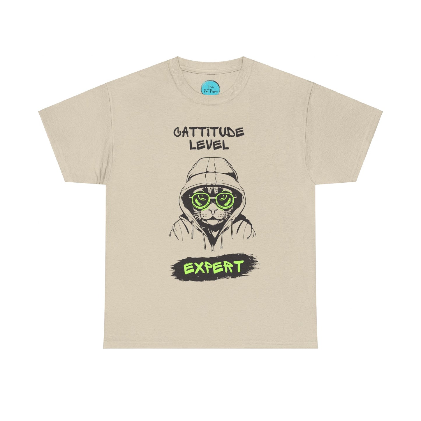 Cattitude Master of Cool - Cat Meme T-Shirt