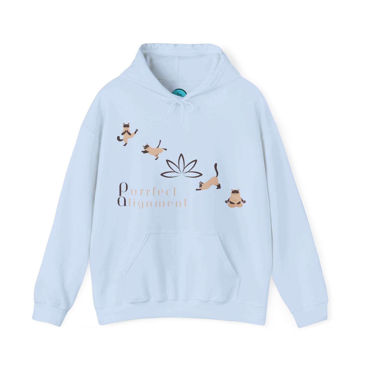 Purrfect Alignment - Cat Hoodie