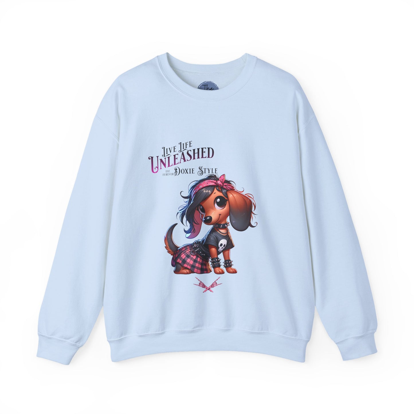 Doxie Style - Unisex Heavy Blend™ Crewneck Sweatshirt