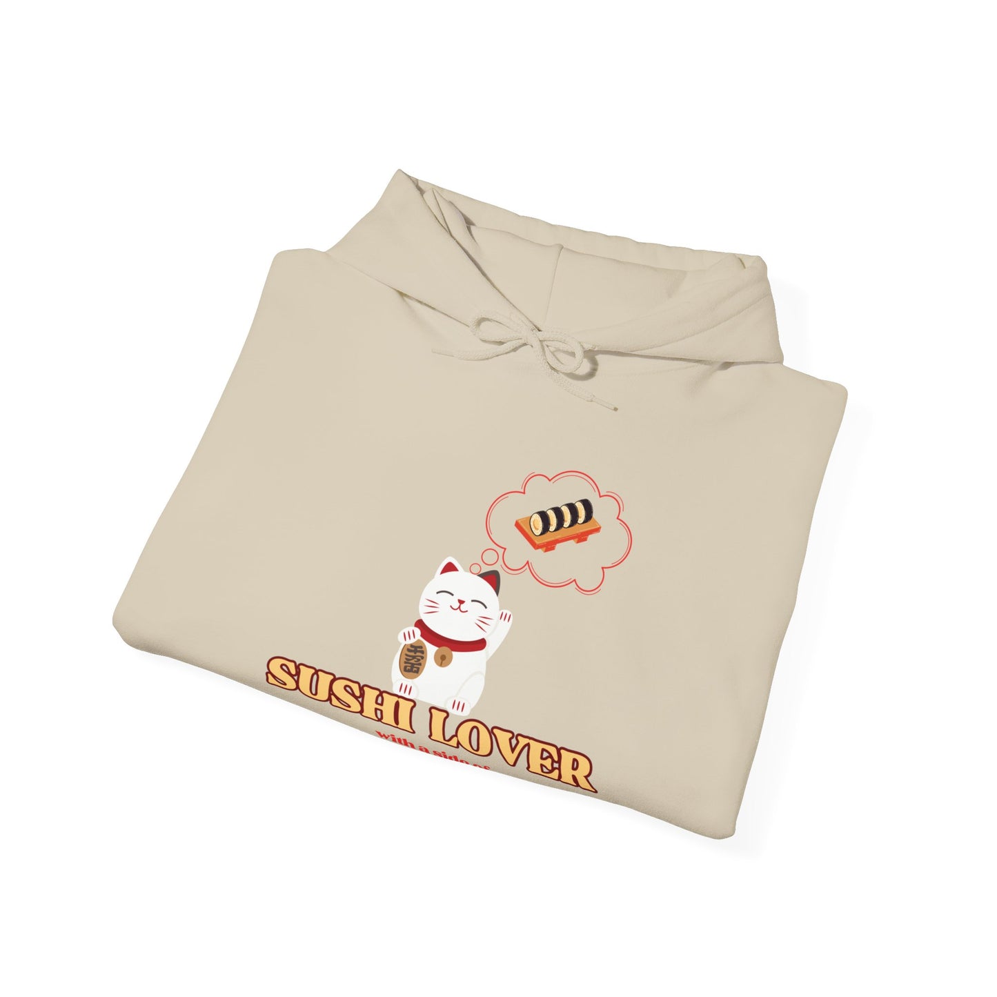 Sushi Dream - Cat- Hooded Sweatshirt