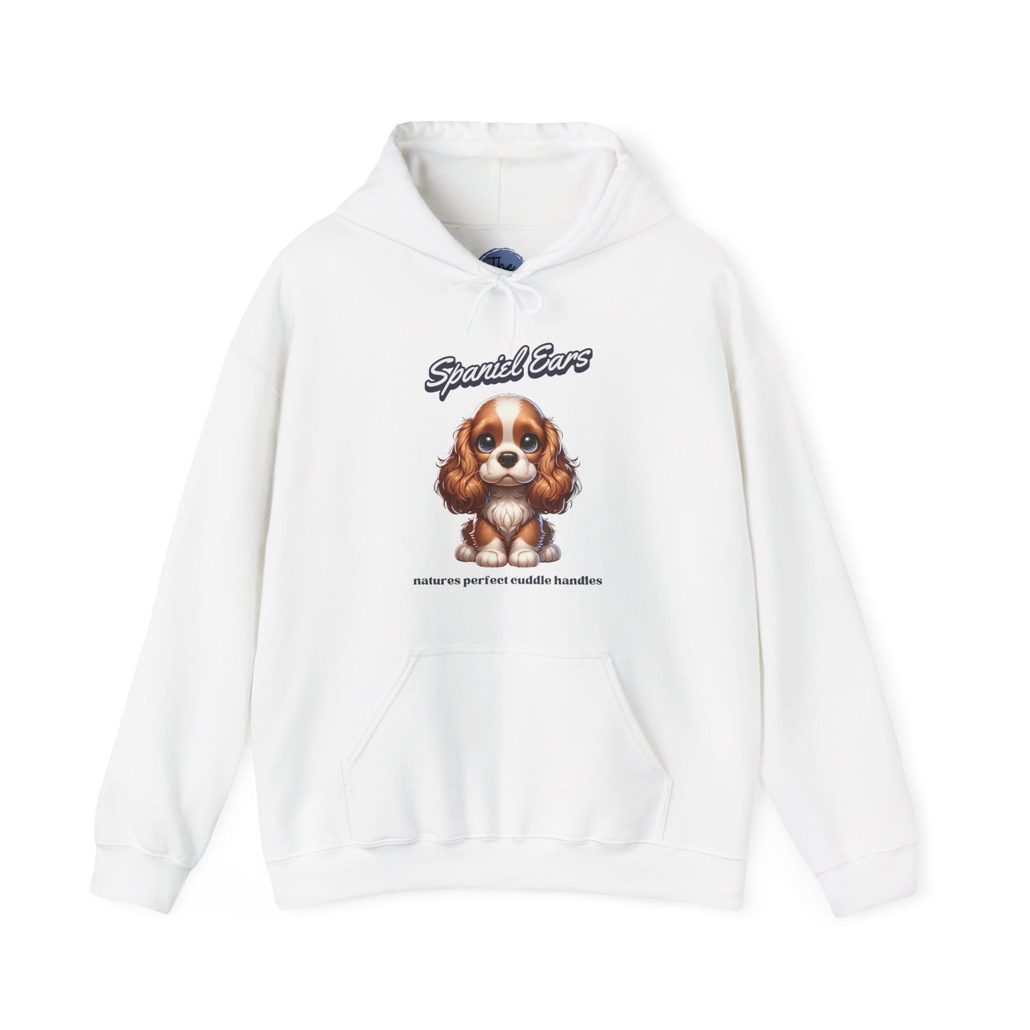 Spaniel Hoodie, Cute Dog Lover Sweatshirt, Adorable Pet Gift, Cozy Casual Wear, Animal Lover Apparel - Spaniel Ears