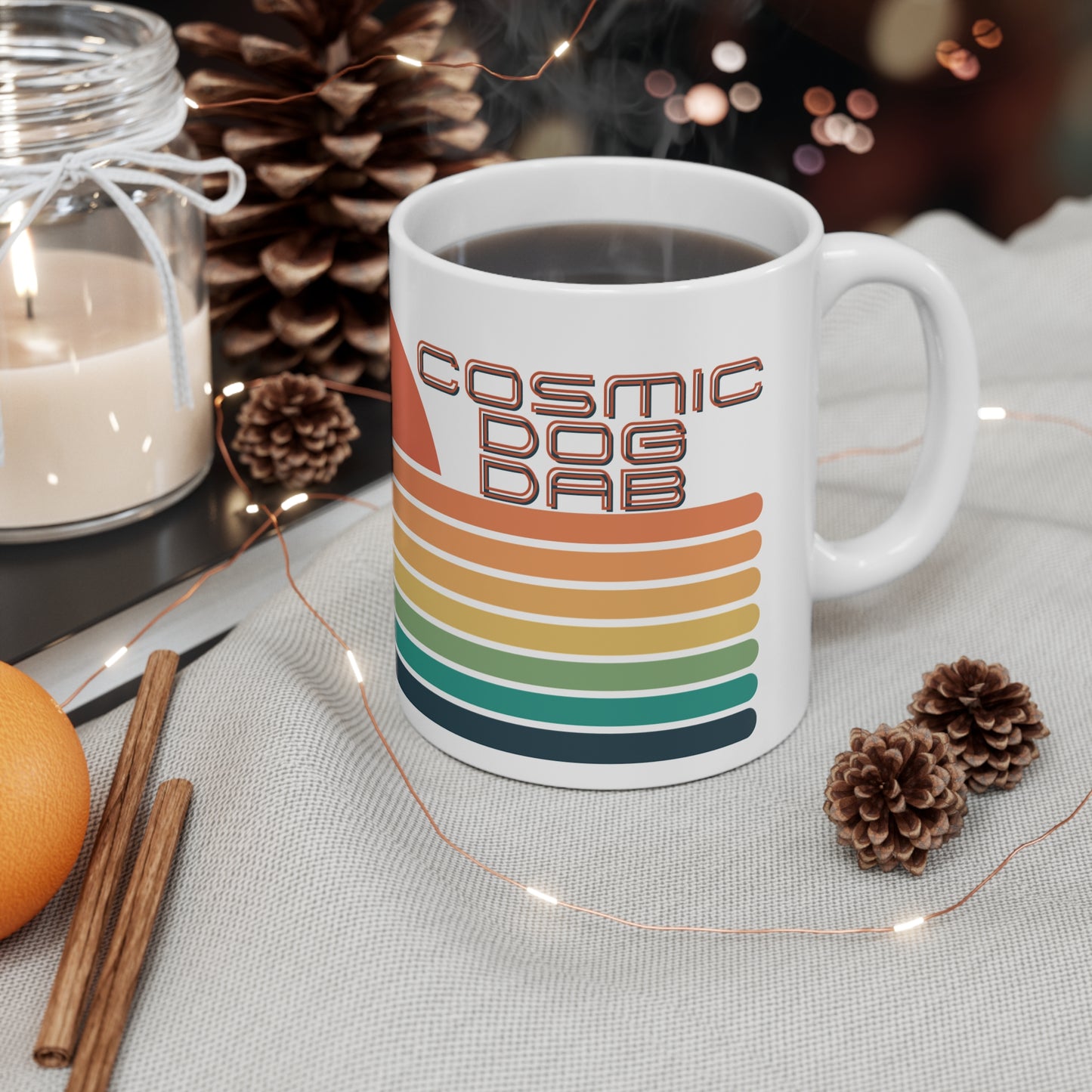 Cosmic Dog - 11oz White Mug