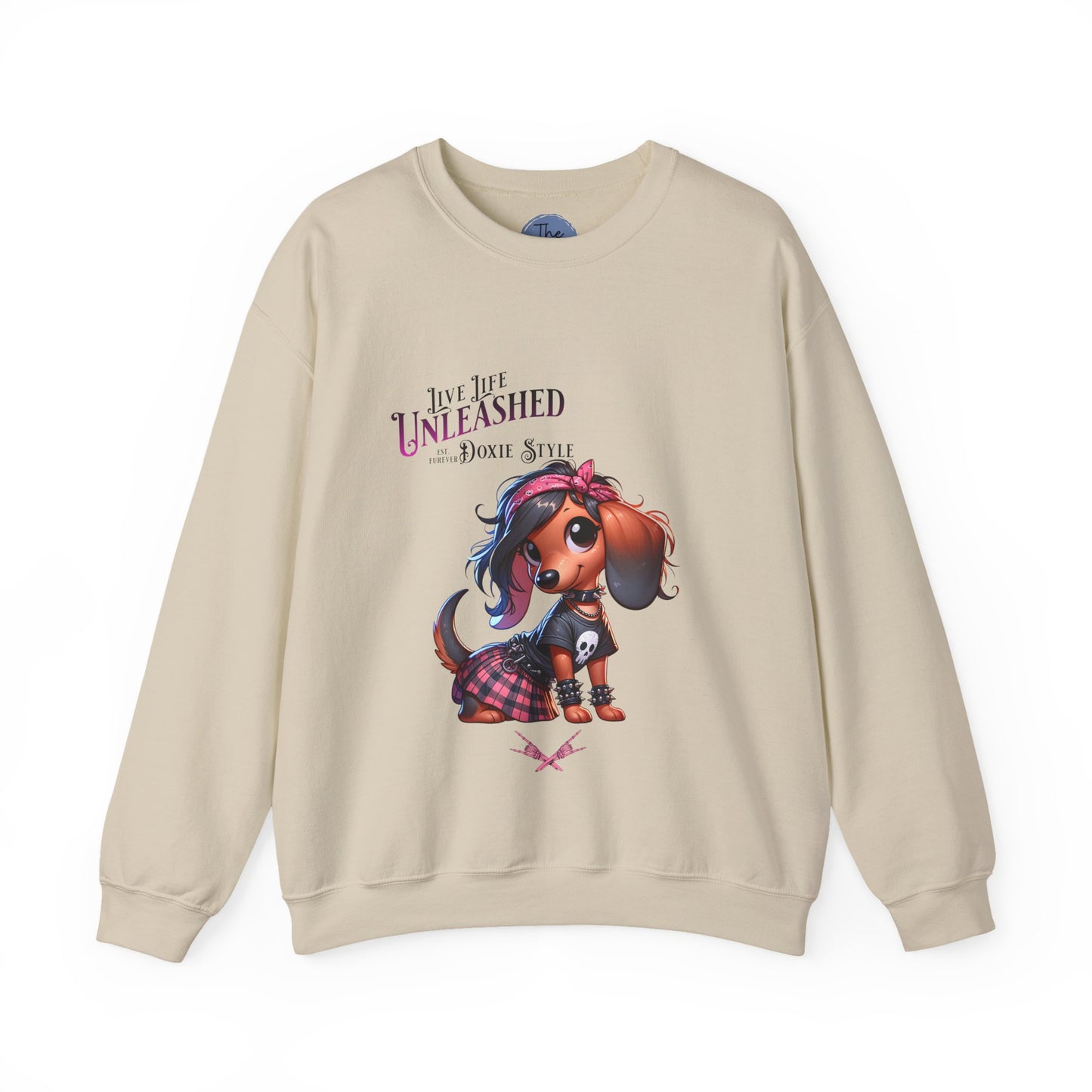 Doxie Style - Unisex Heavy Blend™ Crewneck Sweatshirt