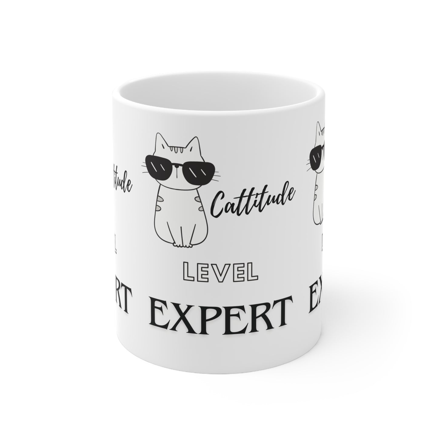Cattitude Level Expert - Mug 11Oz